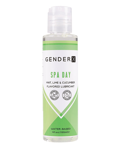 Gender X Flavored Lube - 4 Oz Spa Day - LUST Depot