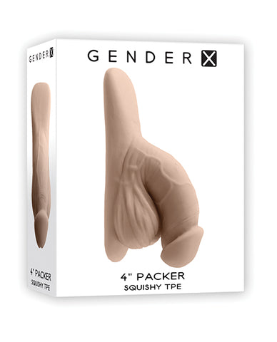Gender X 4" Packer - Ivory - LUST Depot