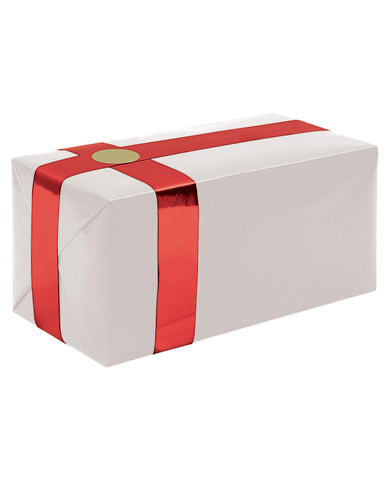 Gift Wrapping For Your Purchase (white W-red Ribbon) -extra Day To Ship - LUST Depot