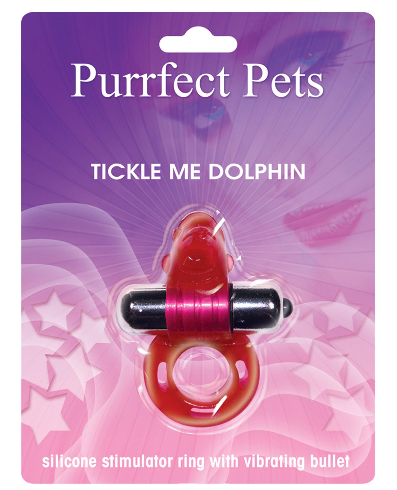 Wet Dreams Purrfect Pet Tickle Me Dolphin - Magenta - LUST Depot