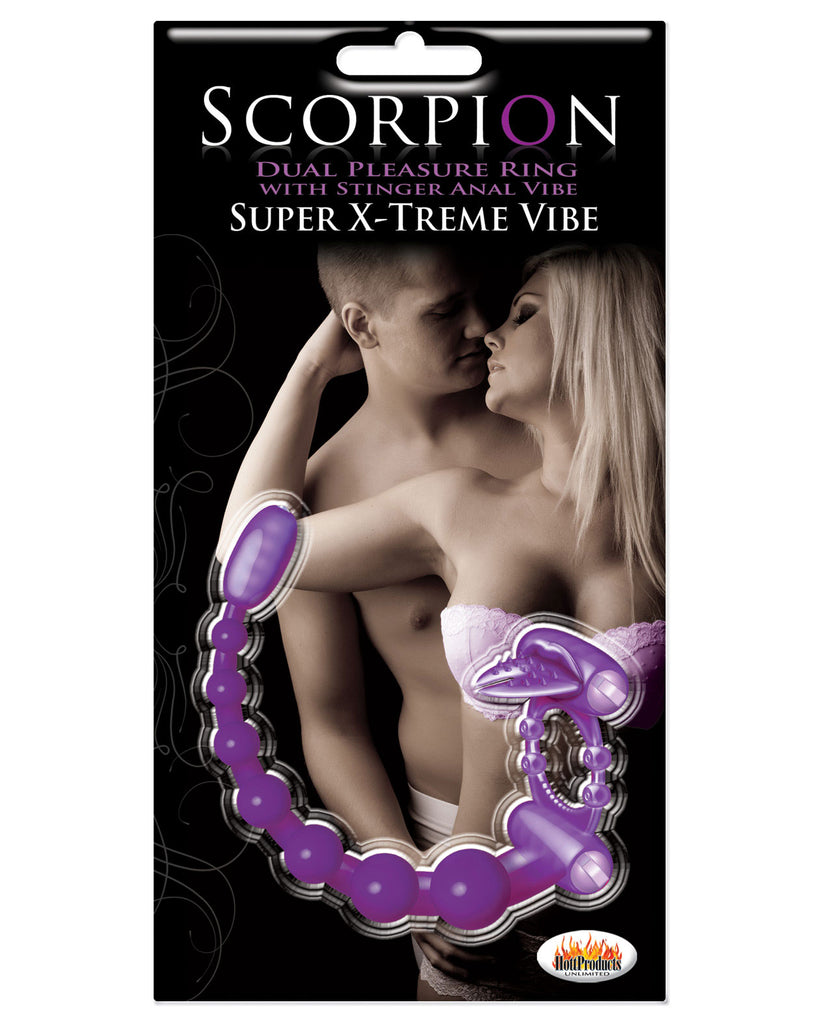 Wet Dreams Extreme Scorpion - Purple - LUST Depot