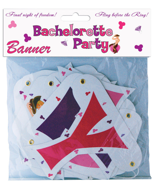 Bachelorette Party Letter Banner - LUST Depot