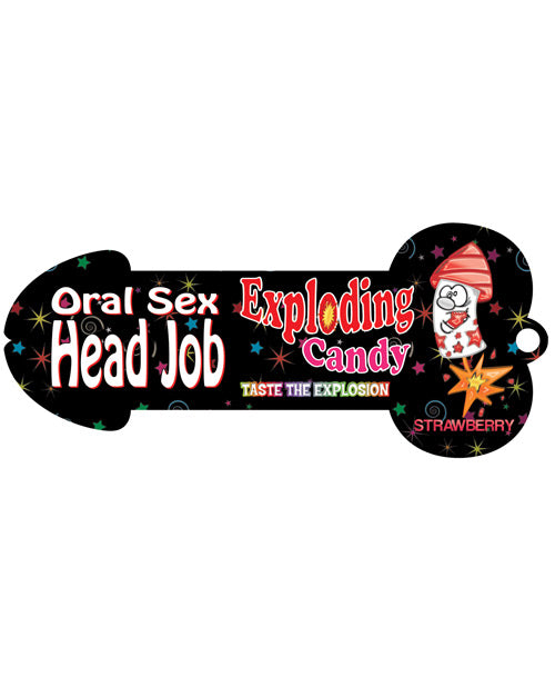 Head Job Oral Sex Candy - Strawberry Red - LUST Depot