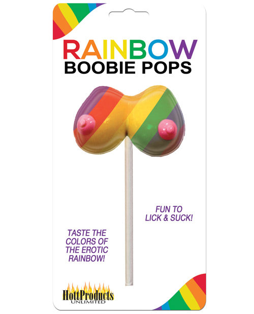 Rainbow Boobie Pops - Rainbow - LUST Depot