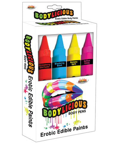 Bodylicious Edible Pens - Pack Of 4 - LUST Depot