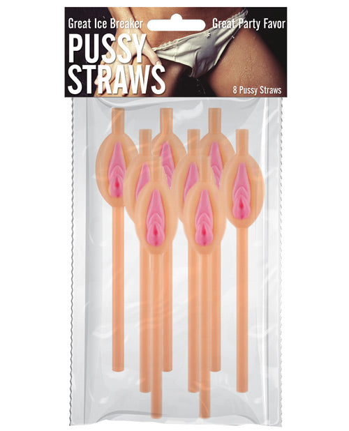 Pussy Straws - Pack Of 8 - LUST Depot