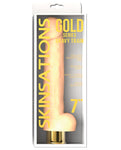 Skinsations Gold Series Gravy Train 7" Vibrating Dildo - LUST Depot