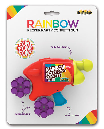 Rainbow Pecker Party Confetti Gun - LUST Depot
