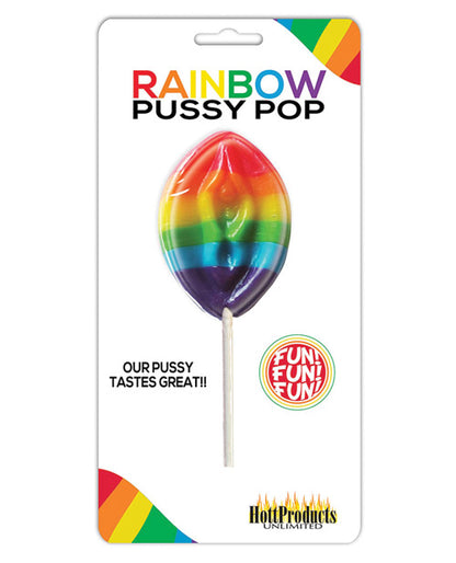 Rainbow Pussy Pops Carded - LUST Depot