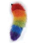 Rainbow Foxy Tail Butt Plug - LUST Depot