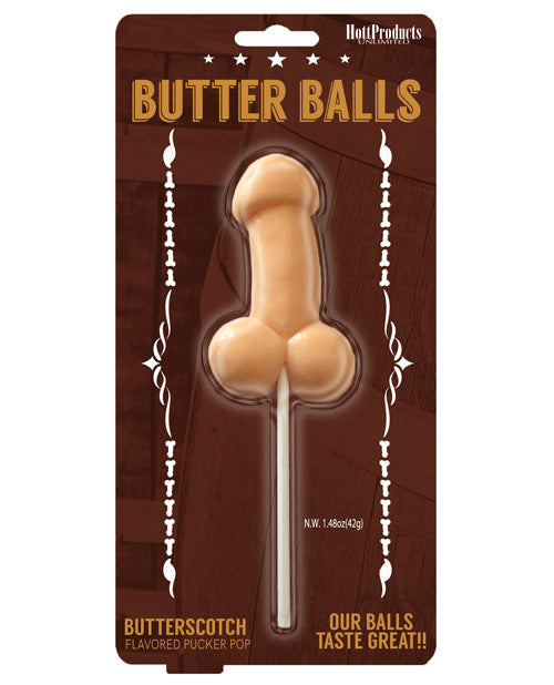 Butter Balls Pecker Pop - Butterscotch - LUST Depot