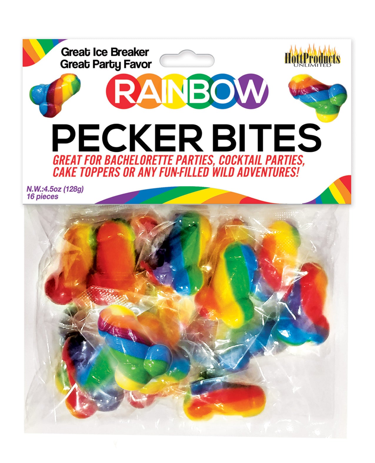 Rainbow Pecker Bites Candies - LUST Depot