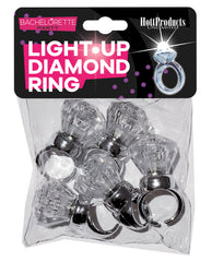 Light Up Diamond Ring - Pack Of 5 - LUST Depot