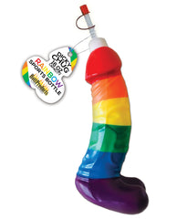 Rainbow Dicky Chug Sports Bottle - LUST Depot
