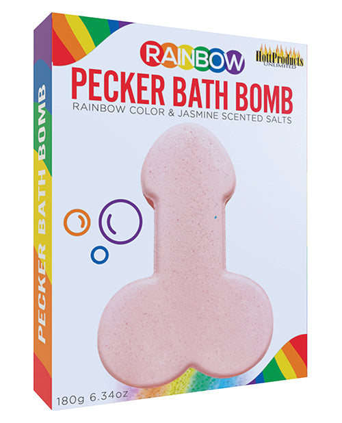 Rainbow Pecker Bath Bomb - LUST Depot