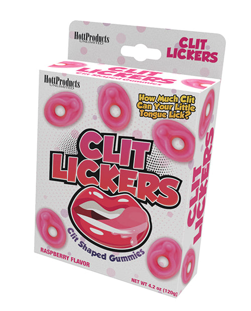 Clit Lickers Clit Shaped Gummies - Raspberry - LUST Depot