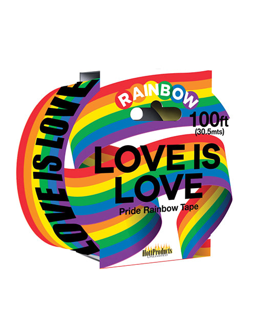 Love Is Love Rainbow Style Caution Party Tape - LUST Depot