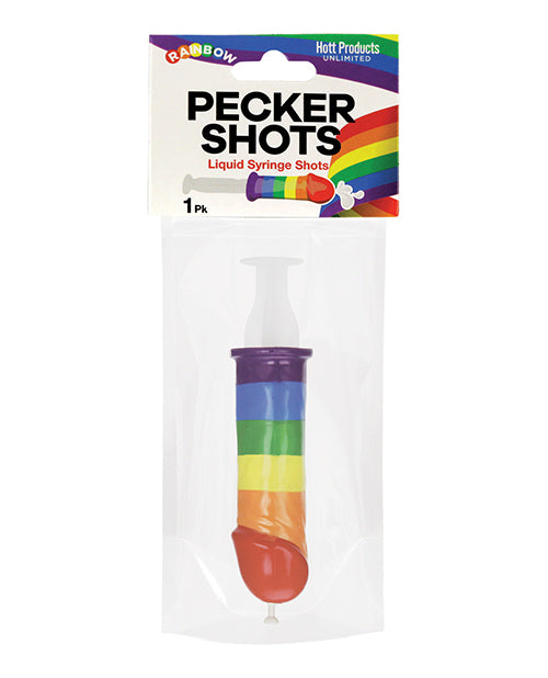 Pecker Shot Syringe - Rainbow - LUST Depot