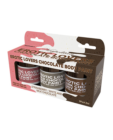Erotic Chocolate Body Paints - Asst. Flavors - LUST Depot