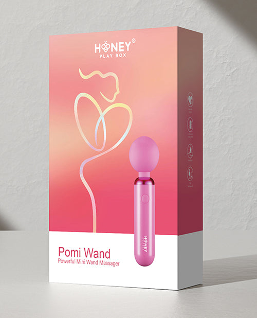 Pomi Wand Clit Tease Vibrating Wand - Pink - LUST Depot