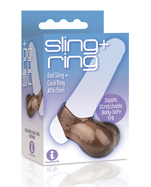 The 9's Ball Sling And Cock Ring - LUST Depot