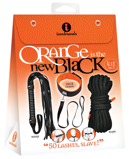 The 9's Orange Is The New Black Kit #3 - 50 Lashes Slave - LUST Depot