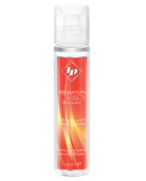 Id Sensation Waterbased Warming Lubricant - 1 Oz Pocket Bottle - LUST Depot