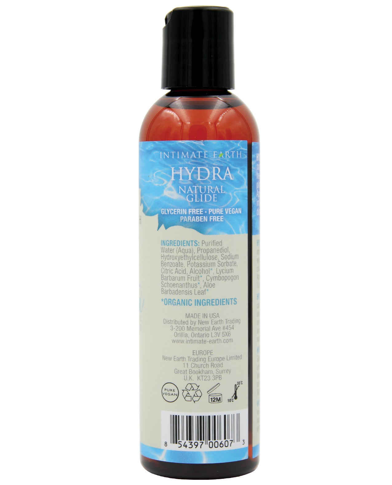 Intimate Earth Hydra Plant Cellulose Water Based Lubricant - 120 Ml - LUST Depot