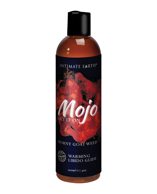 Intimate Earth Mojo Horny Goat Weed Libido Warming Glide - 4 Oz - LUST Depot