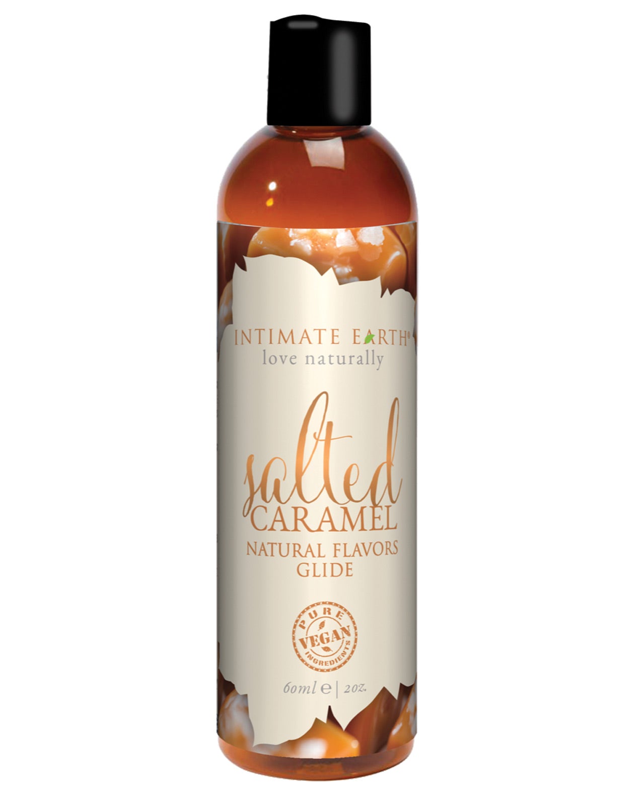 Intimate Earth Natural Flavors Glide - 60 Ml Salted Caramel - LUST Depot