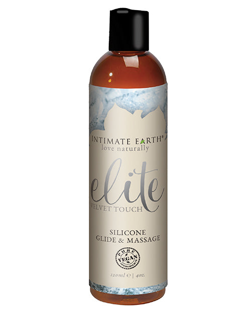 Intimate Earth Elite Velvet Touch Silicone Glide & Massage Oil - 120ml - LUST Depot