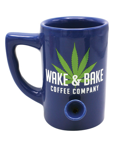 Wake & Bake Coffee Mug - 10 Oz Blue - LUST Depot