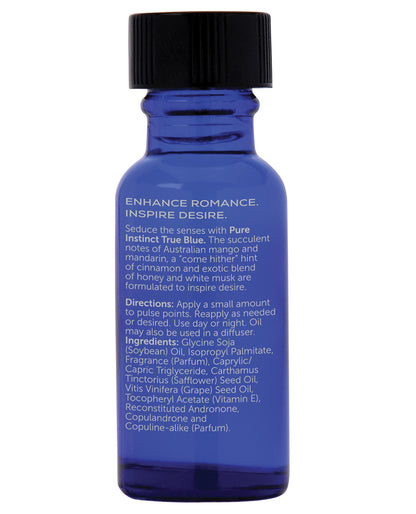 Pure Instinct Pheromone Fragrance Oil True Blue - 15 Ml - LUST Depot