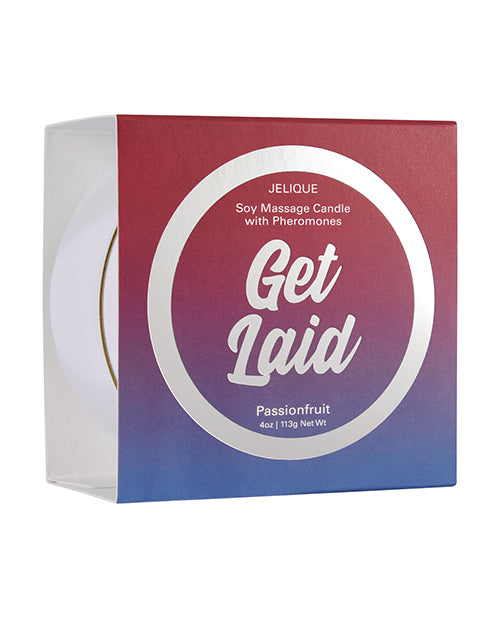Jelique Massage Candle - 4 Oz Get Laid Passion Fruit - LUST Depot
