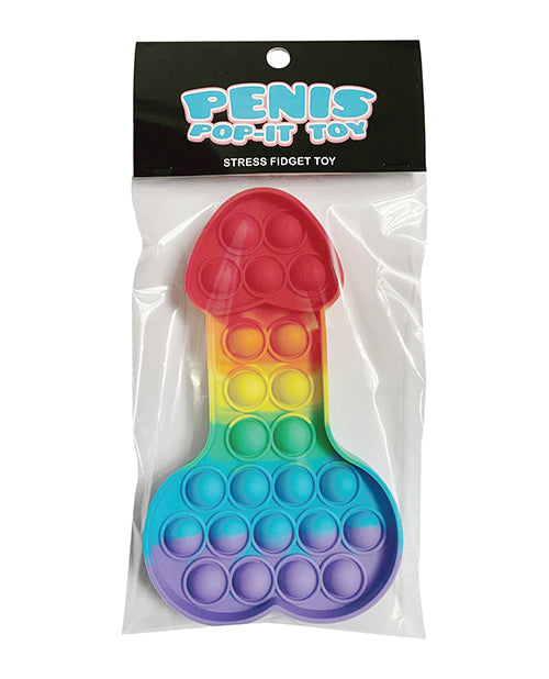 Penis Pop It Fidget Toy - Multi Color - LUST Depot