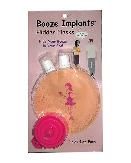 Booze Implants Hidden Flask - 4 Oz Each - LUST Depot