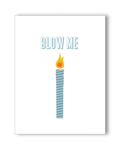 Blow Me Birthday Naughty Greeting Card - LUST Depot