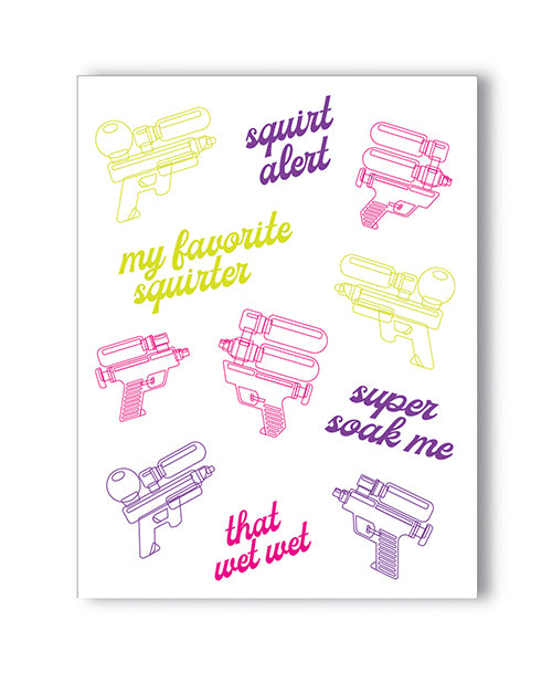Squirt Alert Naughty Greeting Card - LUST Depot