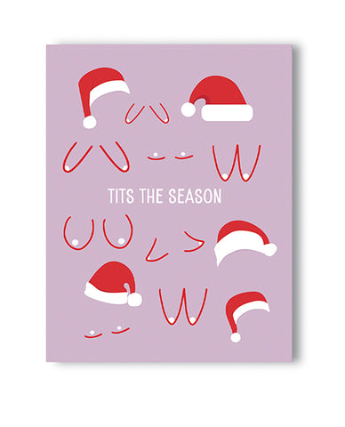 Tits The Season Holiday Season Card