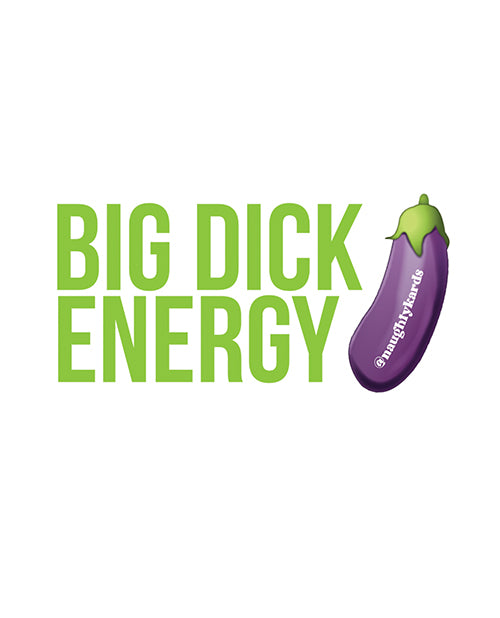 Big Dick Energy Naughty Sticker - Pack Of 3 - LUST Depot