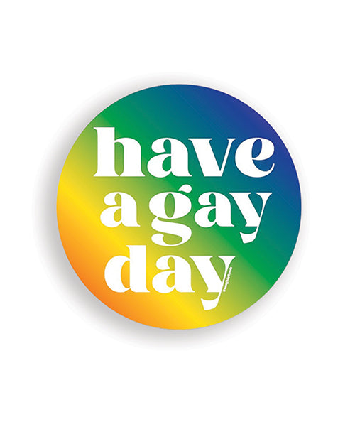 Gay Day Naughty Sticker - Pack Of 3 - LUST Depot