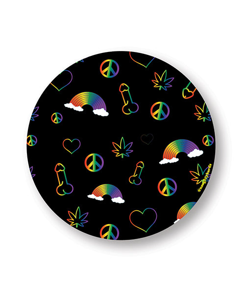 Rainbow Penis Naughty Sticker - Pack Of 3 - LUST Depot