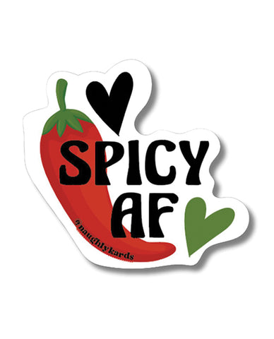 Spicy AF Sticker - Pack of 3