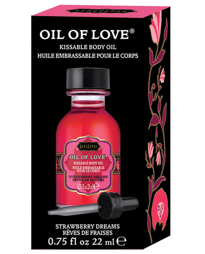Kama Sutra Oil Of Love - .75 Oz Strawberry Dreams - LUST Depot