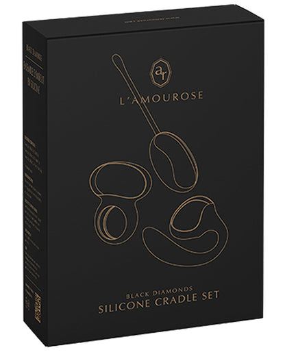 Lamourose Paramour Silicone Cradles - Black - LUST Depot