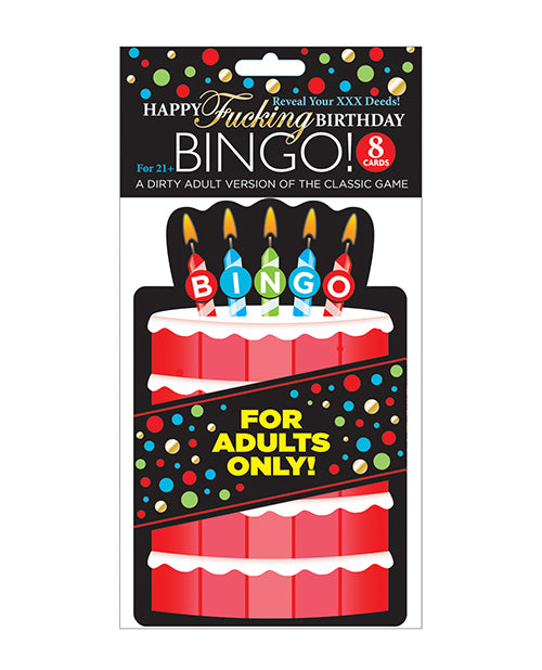 Happy Fucking Birthday Bingo Game - LUST Depot