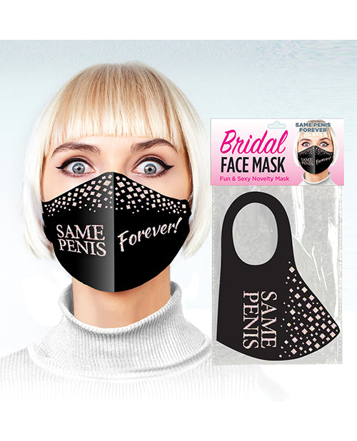 Same Penis Forever Face Mask - Black - LUST Depot