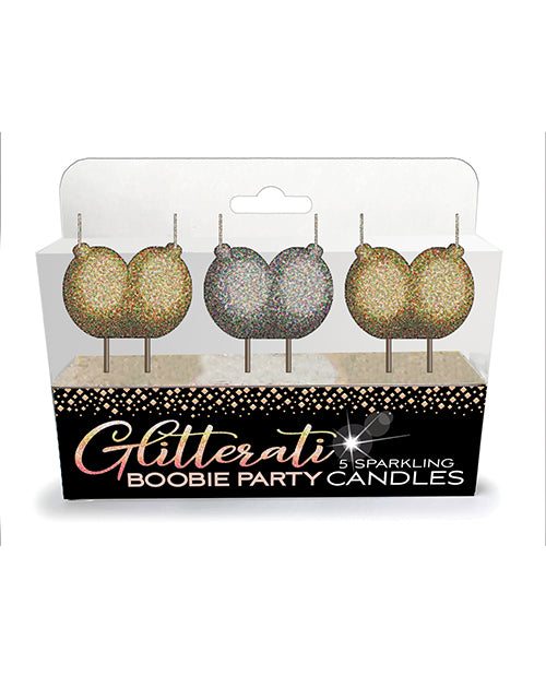 Glitterati Boobie Party Candle Set - LUST Depot
