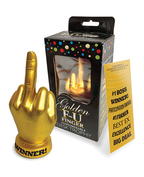 Golden F-u Finger Trophy - LUST Depot