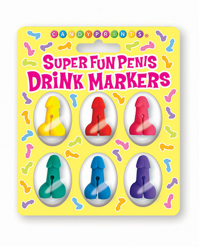 Super Fun Cocktail Markers - Set Of 6 - LUST Depot